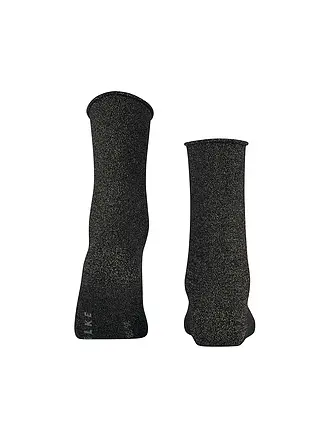 FALKE | Chaussettes SHINY SO flint grey | schwarz